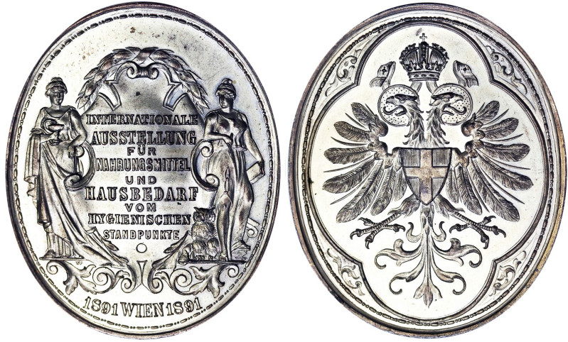 Austro-Hungarian Empire, Franz Joseph I (1848-1916), Medal, 1891, International ...