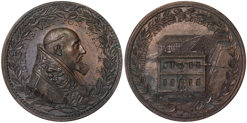 Rome (Papal State), Urbano VIII (1623-1644), Restitutional Papal Medal, 1641, Ro...