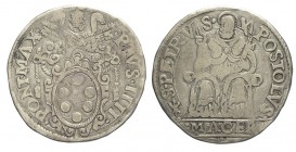 Macerata Testone 1559-1565

Macerata, Pio IV (1559-1565), Testone, RR Ag mm 30 g 9,21 MB+