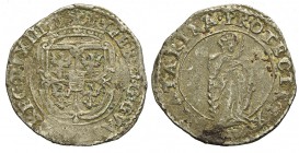 Guastalla 5 Soldi 1632-1678

Guastalla, Ferrante III Gonzaga (1632-1678), 5 Soldi, RR Mi mm 20,5 g 1,70 MB-BB