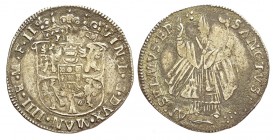 Mantova Lira 1587-1612

Mantova, Vincenzo I Gonzaga (1587-1612), Lira s.d., Ag mm 30 g 5,93, MB-BB