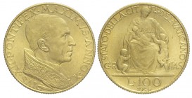 Roma 100 Lire 1948

Roma, Pio XII, 100 Lire 1948, Rara Au mm 20,7 g 5,19, FDC