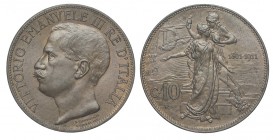 10 Centesimi 1911

Regno d'Italia, Vittorio Emanuele III, 10 Centesimi 1911, Cu mm 30 FDC