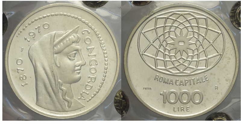 1000 Lire 1970 Prova

Repubblica Italiana, Monetazione in Lire, 1000 Lire 1970...