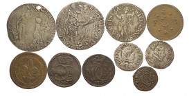 Firenze Lotto

Firenze, Lotto di 8 monete: Giulio 1569, 1/2 Giulio MIR 193, 1/4 Giulio MIR 240, Picciolo MIR 162/2, 1/4 Giulio MIR 275, Giulio 1609 ...