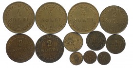 Roma Lotto

Roma, Pio IX monetazione decimale in rame, Lotto di 12 monete, segnaliamo: 4 Soldi 1868 q.FDC, 4 Soldi 1869 q.FDC, 2 Soldi 1866 q.FDC, 1...