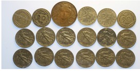 Regno Lotto

Regno d'Italia, Vittorio Emanuele III, Lotto di 18 monete senza ripetizioni, segnaliamo: 25 Cent 1902 BB, 25 Cent 1903 SPL, 20 Cent 190...