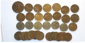 Regno Lotto

Regno d'Italia, Vittorio Emanuele III, Lotto di 37 monete senza ripetizioni, segnaliamo: 20 Cent 1936 RR BB-SPL, 10 Cent 1919 R MB-BB