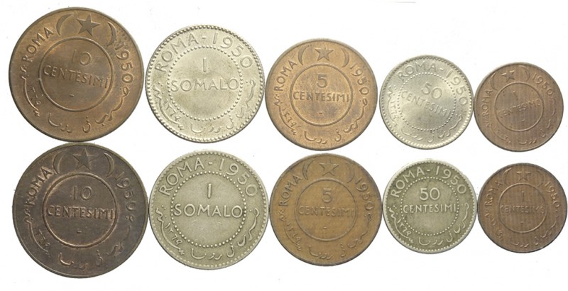 AFIS Lotto

Repubblica Italiana Colonia Somalia, Lotto di 2 serie AFIS, una q....
