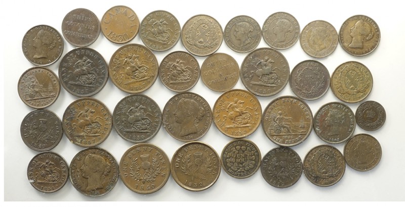 Canada Lot

Canada, Lotto di 33 monete/tokens, segnaliamo: Prince Edward Isl. ...
