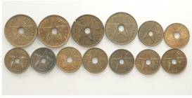 Congo Lot

Congo, Lotto di 13 monete da 1 e 2 Centimes, segnaliamo: Centime 1887 KM-1 SPL-FDC