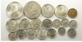 Ecuador Lot

Ecuador, Decimal Coniage, Lotto di 19 monete 1924-1944, segnaliamo: 50 Centavos 1928 SPL, 50 Centavos 1930 SPL