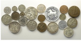 Germany Lot

Germany, Lotto di 21 monete, segnaliamo: Mecklenburg-Schwerin 8 Schilling 1842 KM-unlisted colpetti SPL, Prussia 3 Mark 1913 A KM-534 S...