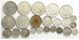 Guatemala Lot

Guatemala, Lotto di 23 monete 1873-1893, segnaliamo: 10 Centavos 1881 KM-204 SPL, 5 Centavos 1881 KM-203 SPL