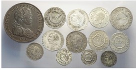 Haiti Lot

Haiti, Lotto di 13 monete 1813-1817, segnaliamo: 12 Centimes (1817) small head KM-13 SPL, 12 Centimes (1814) KM-11 SPL, 12 Centimes (1815...