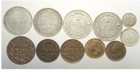 India Lot

India, Lotto di 11 monete, Alwar (1) Bahawalpur (2) Baroda (5) Bikanir (3), segnaliamo: Alwar Rupee 1877 KM-45 SPL, Bikanir Rupee 1892 KM...