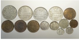 India Lot

India British, Edward VII, Lotto di 14 monete, segnaliamo: Rupee 1903 (c ) KM-508 BB-SPL, Rupee 1903B KM-508 SPL-FDC, Rupee 1905B KM-508 ...