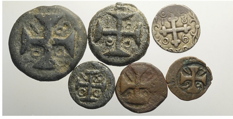 India Lot

India-Portuguese, Diu, Lotto di 6 monete, segnaliamo: Rupee 1806 KM...