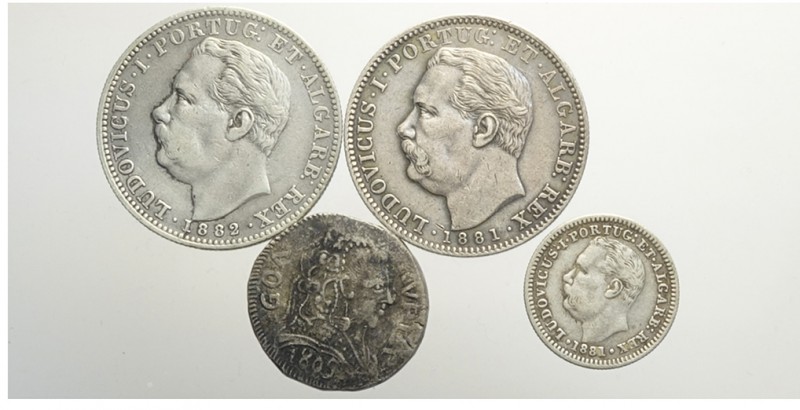 India Lot

India-Portuguese, Goa, Lotto di 4 monete: Rupee 1805 KM-205 BB-SPL,...