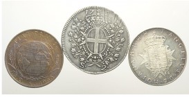 Malta Lot

Malta, Lotto di 3 monete con 2 Scudi 1796 KM-343 MB-BB