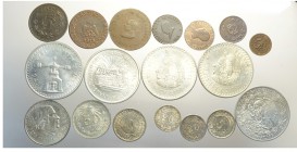 Mexico Lot

Mexico, Lotto di 18 monete 1915-1950 (without repetitions), segnaliamo: 5 Pesos 1950 KM-466 q.FDC, Onza 1949 KM-M49a SPL-FDC, 2 Centavos...