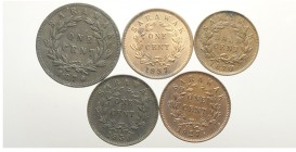 Sarawak Lot

Sarawak, Lotto di 5 monete 1870-1937, segnaliamo: 1/2 Cent 1870 KM-5 q.FDC, Cent 1870 KM-6 BB-SPL