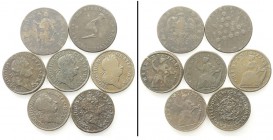 United States Lot

United States, Lotto di 7 monete XVIII sec., segnaliamo: Massachusetts Cent 1788 KM-20.5, Kentucky Token (1793= KM-Tn70.1, Penny ...