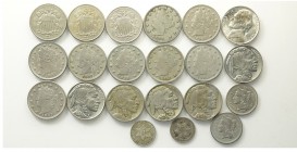 United States Lot

United States, Lotto di 21 monete segnaliamo: 5 Cents 1866 BB+, 5 Cents 1867 SPL, 3 Cents 1873 SPL, 3 Cents 1852 SPL