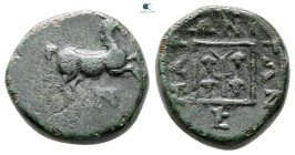 Thrace. Maroneia circa 398-347 BC. Bronze Æ