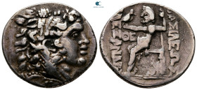 Thrace. Odessos circa 125-70 BC. In the name and types of Alexander III of Macedon. Tetradrachm AR