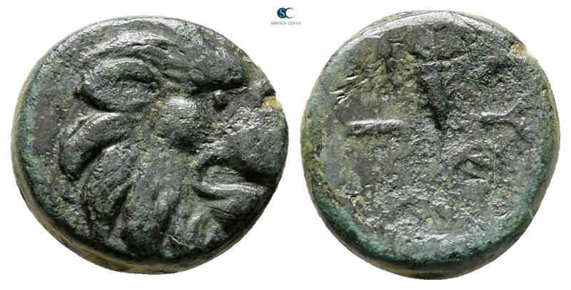 The Thracian Chersonese. Chersonesos circa 356-309 BC. 
Bronze Æ

14 mm, 3,26...