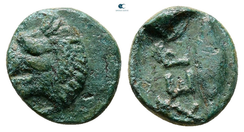 The Thracian Chersonese. Chersonesos circa 356-309 BC. 
Bronze Æ

11 mm, 0,91...