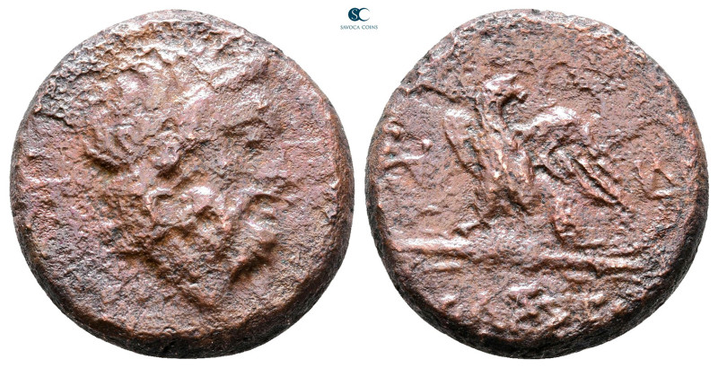 Pontos. Amaseia. Time of Mithradates VI Eupator 120-63 BC. 
Bronze Æ

21 mm, ...
