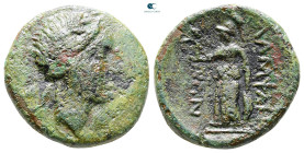 Mysia. Lampsakos circa 200-0 BC. Bronze Æ