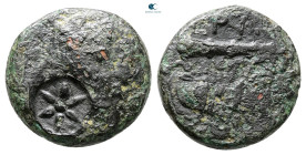 Ionia. Erythrai circa 400-200 BC. Bronze Æ