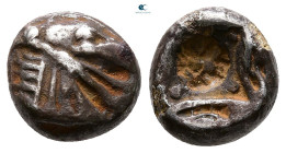 Caria. Kindya circa 510-480 BC. Tetrobol AR