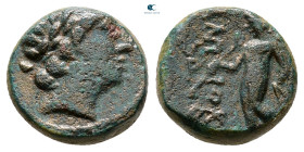 Seleukid Kingdom. Antioch or Sardeis. Antiochos III Megas 223-187 BC. Bronze Æ