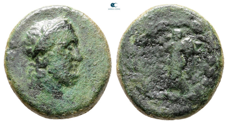 Seleukid Kingdom. Mallos. Antiochos IV Epiphanes 175-164 BC. 
Bronze Æ

16 mm...