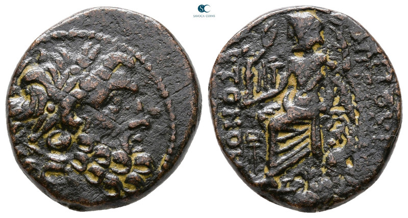 Seleucis and Pieria. Antioch circa 100-0 BC. 
Bronze Æ

20 mm, 7,10 g



...