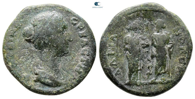 Thrace. Hadrianopolis. Faustina II AD 147-175. 
Bronze Æ

23 mm, 6,15 g


...