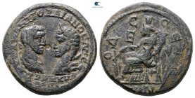 Thrace. Odessos. Gordian III with Tranquillina AD 238-244. Bronze Æ