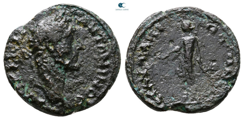 Thrace. Pautalia. Antoninus Pius AD 138-161. 
Bronze Æ

17 mm, 2,84 g



...