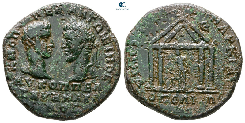 Moesia Inferior. Marcianopolis. Macrinus with Diadumenian as Caesar AD 217-218. ...