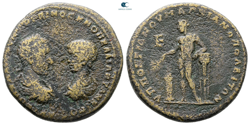 Moesia Inferior. Marcianopolis. Macrinus with Diadumenian as Caesar AD 217-218. ...