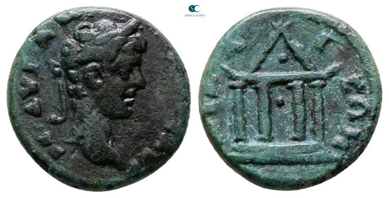 Bithynia. Nikaia. Caracalla AD 198-217. 
Bronze Æ

15 mm, 2,51 g



Very ...