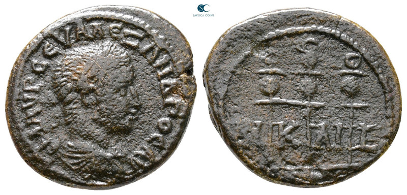 Bithynia. Nikaia. Severus Alexander AD 222-235. 
Bronze Æ

22 mm, 4,44 g

...