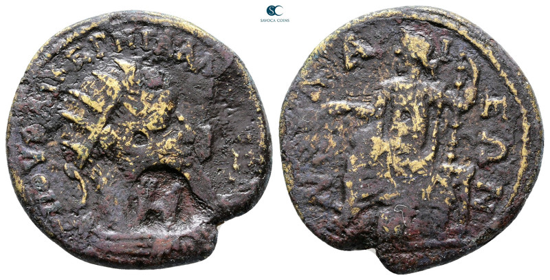 Bithynia. Nikaia. Gallienus AD 253-268. 
Bronze Æ

26 mm, 7,04 g



Fine