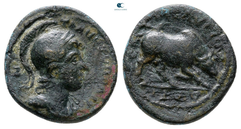 Caria. Trapezopolis. Pseudo-autonomous issue. Time of Antoninus Pius AD 138-161....