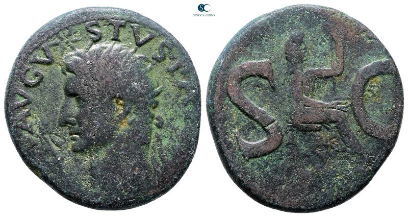 Divus Augustus AD 14. Rome
As Æ

27 mm, 10,14 g



Fine