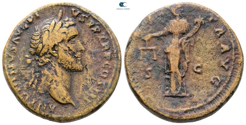 Antoninus Pius AD 138-161. Rome
Sestertius Æ

32 mm, 24,17 g



Nearly Ve...